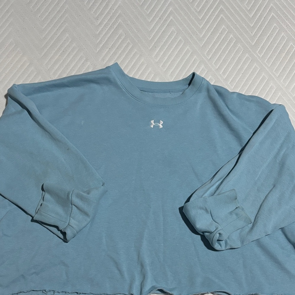 Under Armour Light Blue Crewneck Top